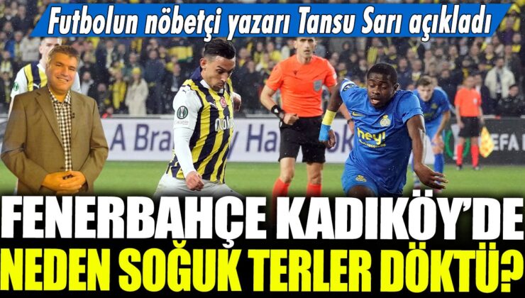 FENERBAHÇE KADIKÖY’DE ŞOK BİR MAÇA IMZA ATTI!