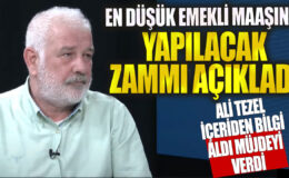 SGK Uzmanı Ali Tezel: En Düşük Emekli Maaşına Yapılacak Zam Oranını Açıkladı!