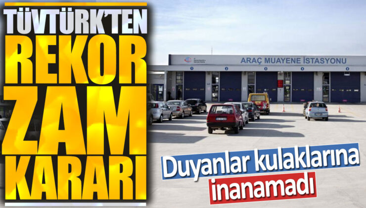 TÜVTÜRK’ten Şok Edici Karar: Duyanlar Kulaklarına İnanamadı!