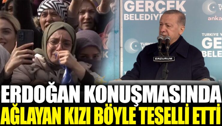 Genç Kızın Duygusal Anı: Cumhurbaşkanı Erdoğan’ı Görünce Sevgiden Ağladı