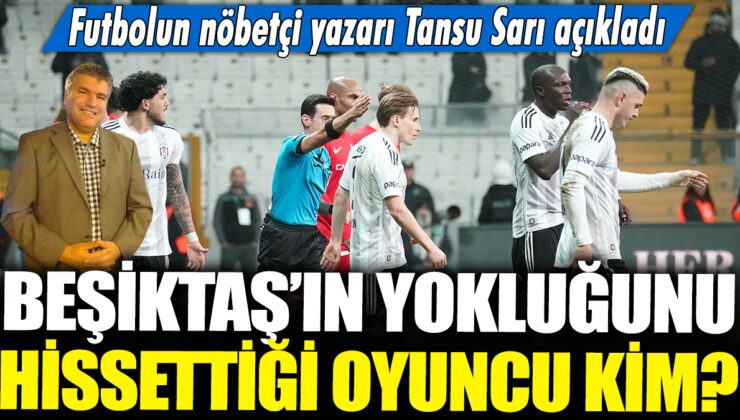 Beşiktaş’ın Eksikliğini Hissettiği Oyuncu Kim? – Sergen Yalçın’ın Antalyaspor’u Dize Getirdiği Maçta Neler Oldu?