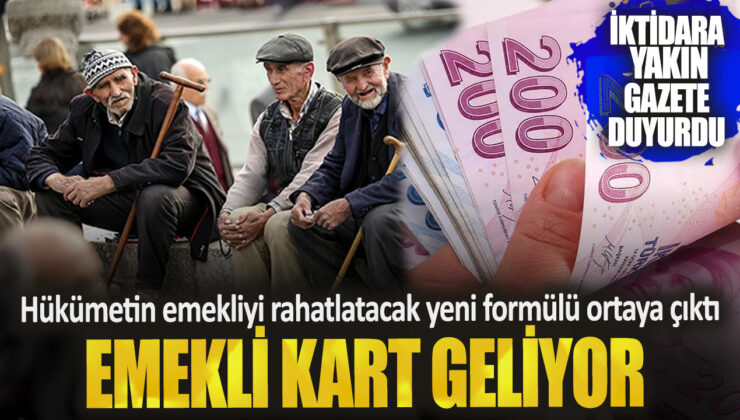 Hükümetin Emeklileri Rahatlatma Formülü Ortaya Çıktı!