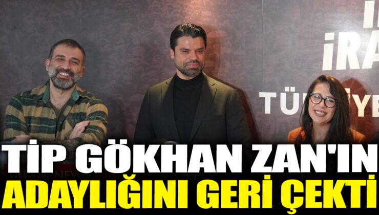 TİP, Gökhan Zan’a Desteklerini Çekti! Son Dakika Gelişmeler UIAlert