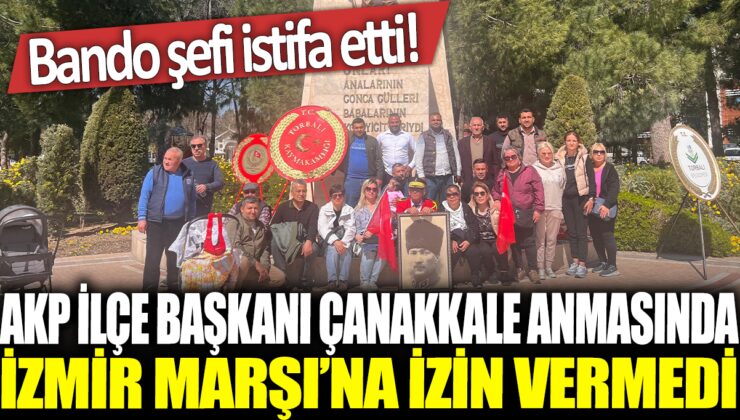 İzmir Marşı Skandalı: Bando Şefi Görevinden İstifa Etti!