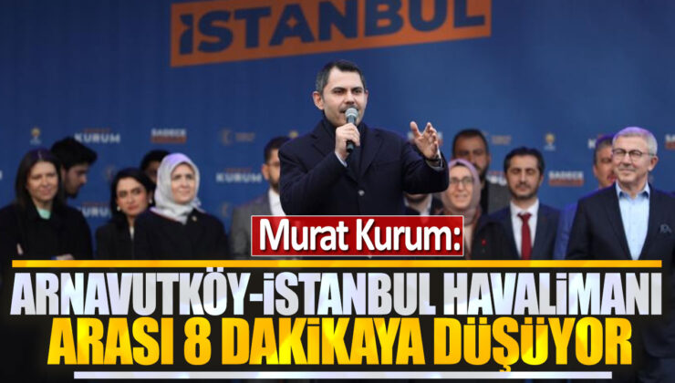 İBB Başkan Adayı Murat Kurum: “Balya Balya Paraları Çok İyi Bilirler!” – Eyüpsultan Mitingi’nde Konuştu