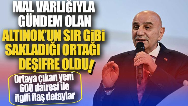 Turgut Altınok’tan Skandal İddialar! 600 Yeni Daire mi?