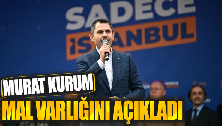 Murat Kurum: 1 araç, 3 konut, 4 mücevher, 3 silah ve 14 milyon lira borç açıklandı!