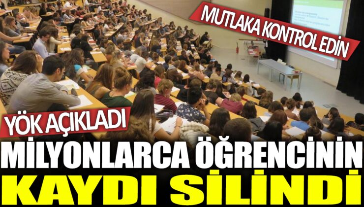 Açıköğretim Öğrencilerinin Kayıtları Silindi: Öğrenci Sayısında Büyük Düşüş!