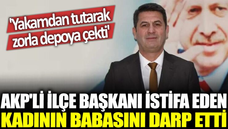 AKP İlçe Başkanı İddiaları Üzerine Darp Skandalı!