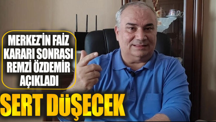 Remzi Özdemir: Sert Düşecek! – İşte Detaylar