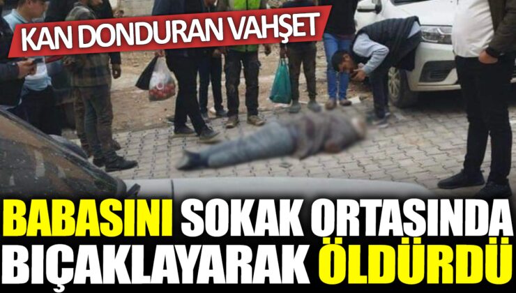 Baba Cinayeti: Alacak Meselesi Yüzünden Oğul Babasını Bıçakladı