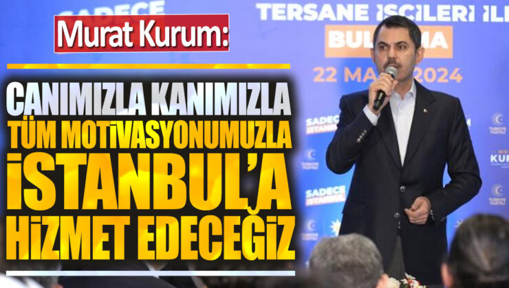 Cumhur İttifakı İBB Başkan Adayı Murat Kurum, Tuzla’da Tersane İşçileriyle Buluştu: İstanbul’un Geleceği İçin Harekete Geçiyor!