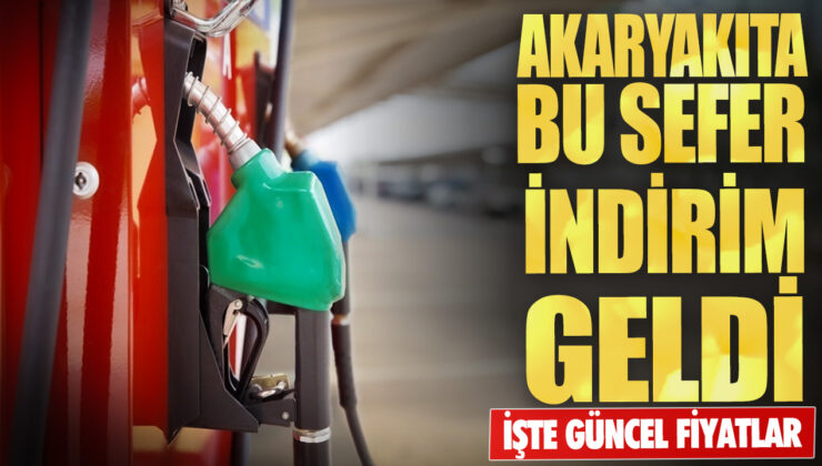 Akaryakıta Büyük İndirim Geldi! İşte Güncel Fiyatlar