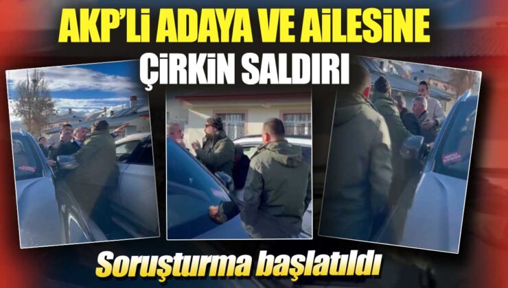 Horasan’da AKP Belediye Başkan Adayına Saldırı: Polis Saldırganları Yakaladı!