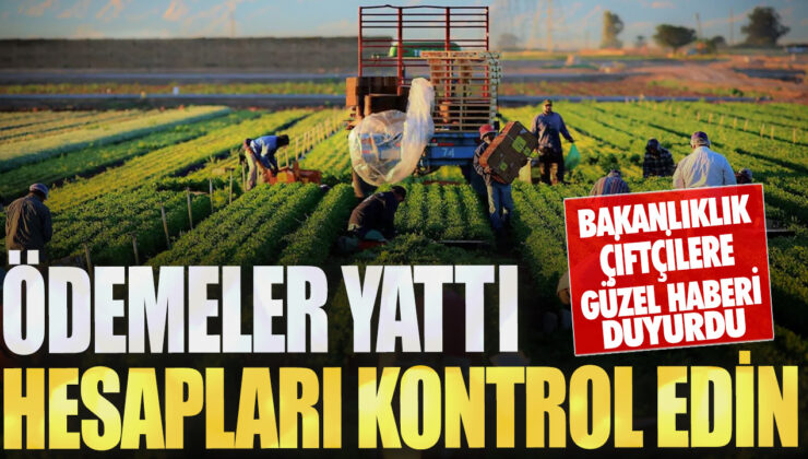 Tarım ve Orman Bakanı Yumaklı’dan Çiftçilere Müjdeli Haber: 1,6 Milyar TL Tarımsal Destek Ödemesi Hesaplara Yatırıldı!