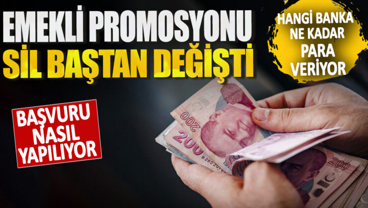 Emekli Promosyonunda Yeni Dönem Başladı! Hangi Banka Ne Kadar Para Veriyor?