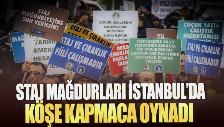 İstanbul Staj ve Çıraklık Sigortası Mağdurları, Seçim Sürecinde Dikkatleri Üzerine Çekiyor