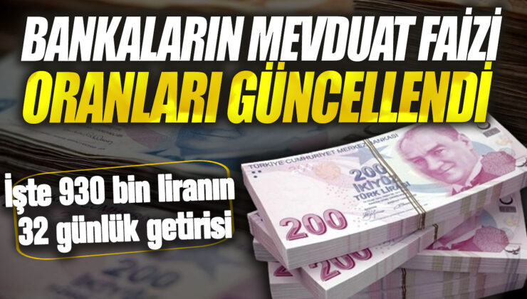 Türkiye Cumhuriyet Merkez Bankası Faiz Artışıyla Bankaların TL Mevduat Faizleri Değişti!