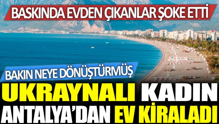 KONYAALTI’DA KAÇAK GÜZELLİK MERKEZİNE OPERASYON: İÇİNDE NELER VAR?