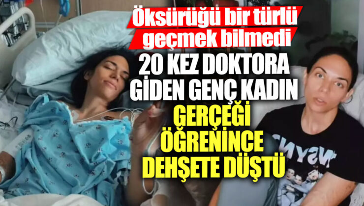 Genç kadın 20 kez doktora gitmesine rağmen öksürüğünden bir türlü kurtulamıyor! Şaşırtıcı gerçek ortaya çıkınca şoke oldu.