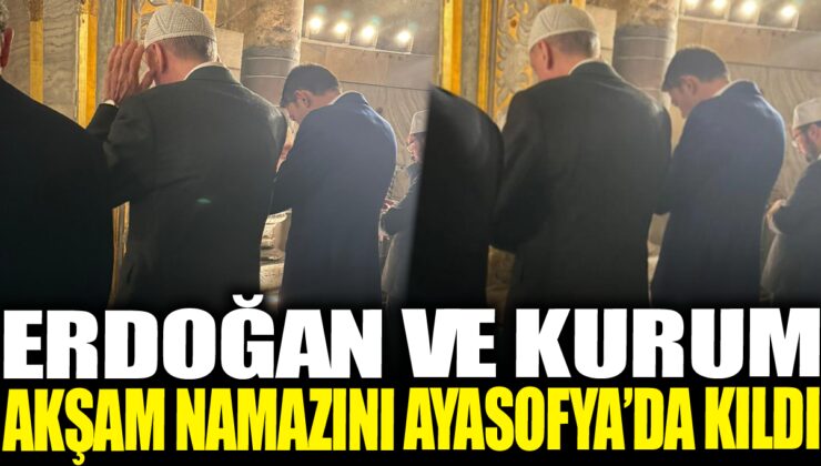 Cumhurbaşkanı Erdoğan Güngören’de Yaptığı Mitingi Ayasofya’da Tamamladı!