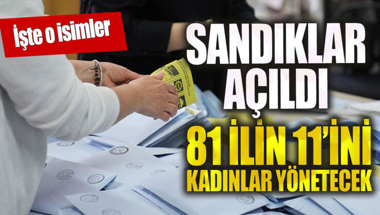 Yerel Seçimlerde Kadın Belediye Başkanlarına Büyük Destek! 11 İl Kadınlar Tarafından Yönetilecek