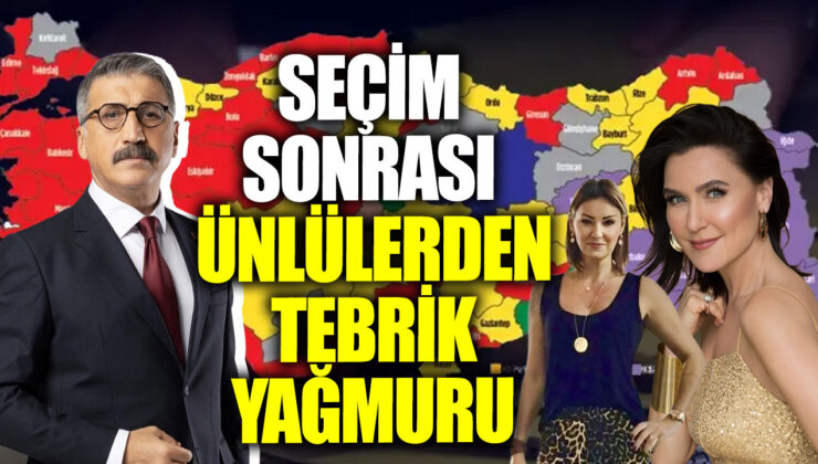 Ünlü İsimler İstanbul Seçim Sonuçlarını Kutladı: Ekrem İmamoğlu Yine Başkan!