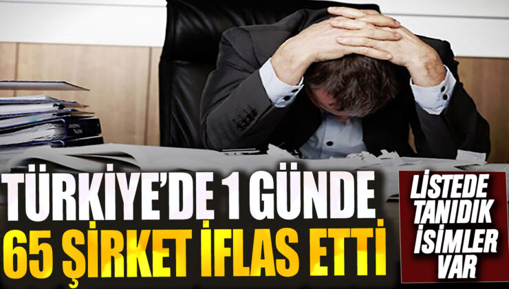 Türkiye’de İflas Haberleri Şok Etkisi Yaratıyor: Son 1 Ayda 3 Bin 361 Şirket Kapanma Noktasına Geldi!