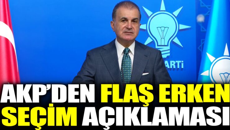 AK Parti Sözcüsü Çelik: “Seçim Sonrası İlk Açıklama Geldi!”