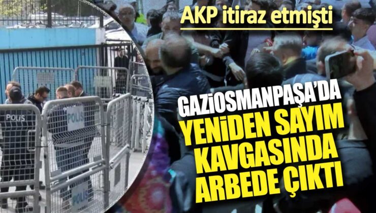 Gaziosmanpaşa Yeniden Sayım Sürecinde Kavga Çıktı! – İşte Detaylar