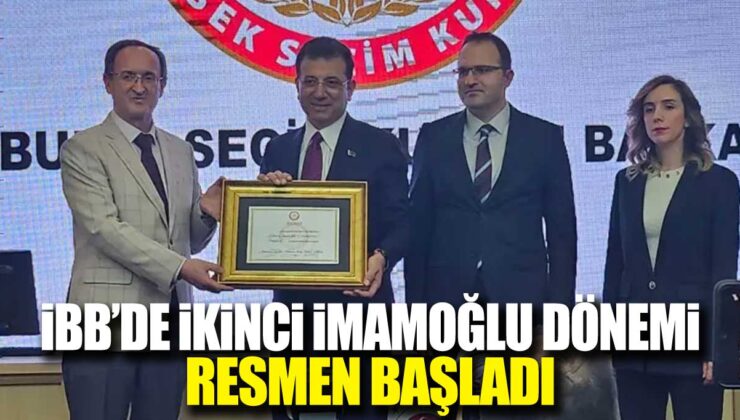 İstanbul Büyükşehir Belediye Başkanı Ekrem İmamoğlu Mazbatasını Aldı: İşte Yaptığı Açıklamalar!