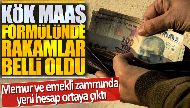 Memur ve Emekli Zamında Yeni Hesap Ortaya Çıktı! KÖK Maaş Formülünde Rakamlar Belli Oldu