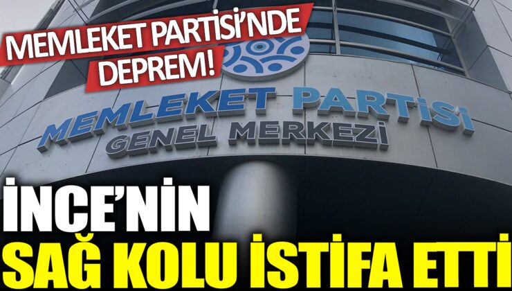 Memleket Partisi Sözcüsü Prof. Dr. İpek Özkal Partideki Tüm Görevlerinden İstifa Etti!