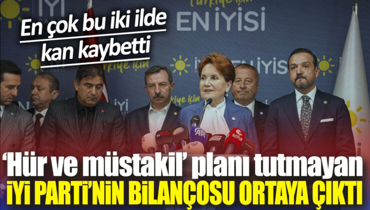 İYİ Parti’nin 2024 yerel seçimlerdeki oy kaybı dikkat çekici oldu