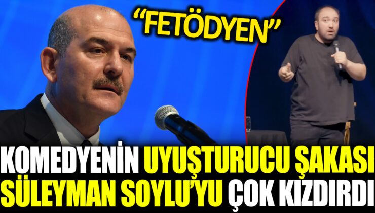 Eski İçişleri Bakanı Süleyman Soylu’dan Komedyene Sert Yanıt!