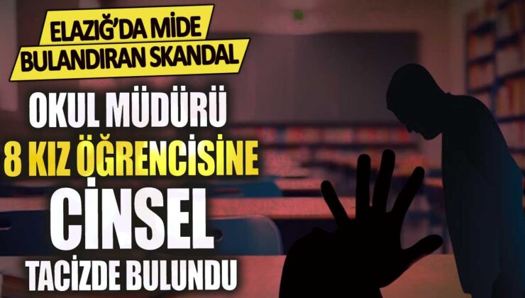 Elazığ Lisesi’nde Müdür Tacizi Skandalı! Okul Müdürü 7 Öğrenciye Taciz İddialarıyla Serbest!