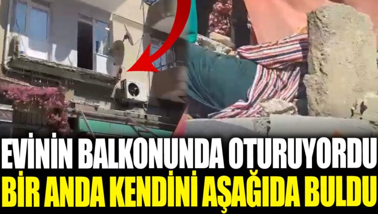 Kartal’da Dramatik Olay! Balkon Çöktü, 63 Yaşındaki Kadın Yaralandı