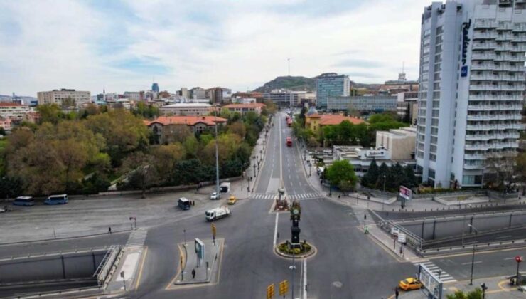 Ankara’da Bayramın İlk Gününde Boş Kalan Sokaklar! Hayalet Şehir Görüntüleri Ortaya Çıktı!