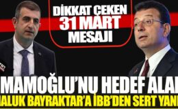 Bayraktar’dan İmamoğlu’na sert sözler: ‘Tasmalı köpeklerini saldırtmayı bırak’ – İBB’den yanıt geldi!