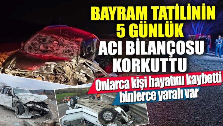 İçişleri Bakanı Yerlikaya’dan Bayram Trafik Kazaları Açıklaması: “Hayatla Yarışılmaz”