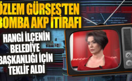 Gazeteci Özlem Gürses: “Belediye Başkanlığı için teklif aldım, siyasete girmeyi düşünmüyorum”