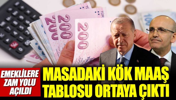 SSK ve Bağ-Kur Emeklilerine Zam Yolu Açıldı! Masadaki Korkunç Maaş Tablosu Ortaya Çıktı