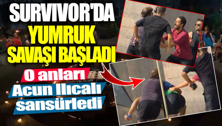 SURVİVOR’DA YUMRUK SAVAŞI: YUNUS EMRE İLE OGEDAY ARASINDAKİ GERGİN ANLAR!