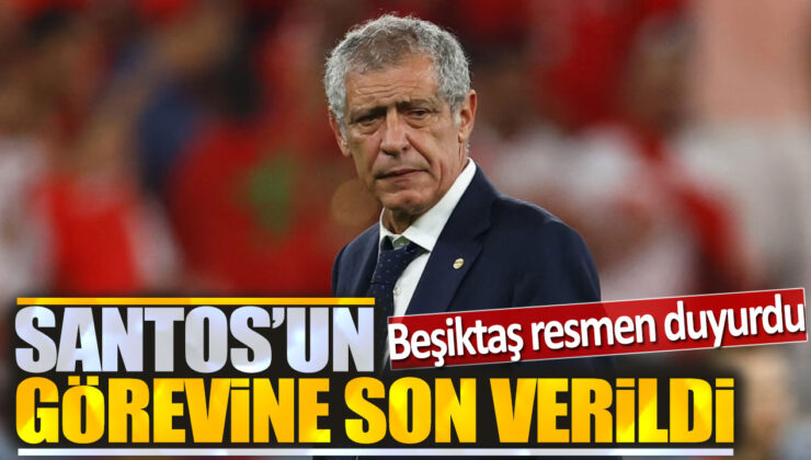 Beşiktaş Teknik Direktörü Fernando Santos İle Yollar Ayrıldı!