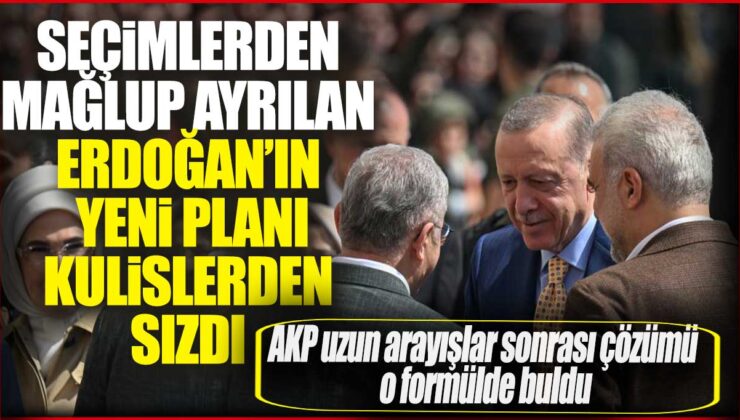 AKP Uzun Araştırmalar Sonrası Çözümü Buldu: Seçimlerden Mağlup Ayrılan Erdoğan’ın Yeni Hamlesi Ne Olacak?