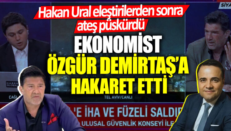 Hakan Ural’ın Özgür Demirtaş’a Hakaret Ettiği Anlar Sosyal Medyayı Salladı!