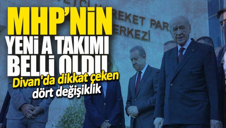 MHP’de Yeni Başkanlık Divanı Belirlendi: İşte Yeni İsimler!