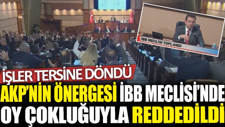 CHP’li Meclis Üyeleri İBB Meclisinde Baskın Çıktı: AK Parti Teklifleri Reddedildi!