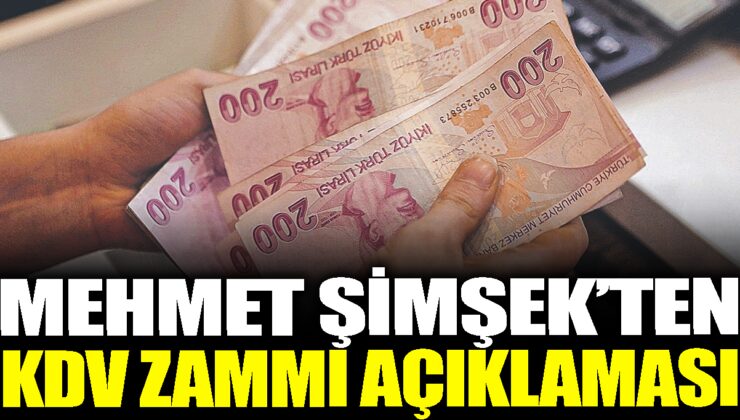 Bakan Şimşek’ten KDV Zammı İddialarına Yanıt: Suistimalleri Engelliyoruz!