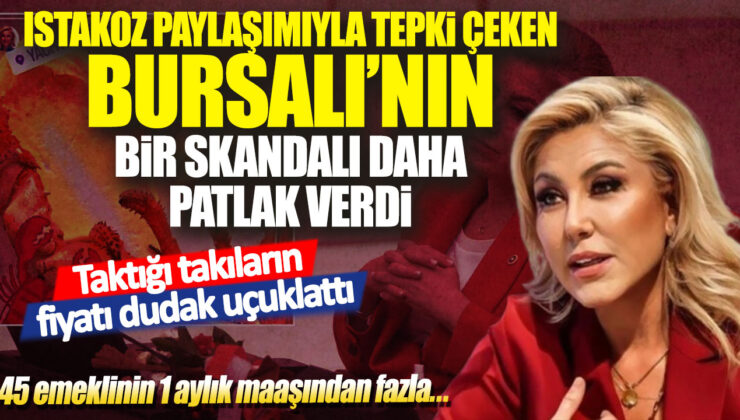 AKP’li Milletvekilinden Louis Vuittonlu lüks takılarla flaş pozlar!